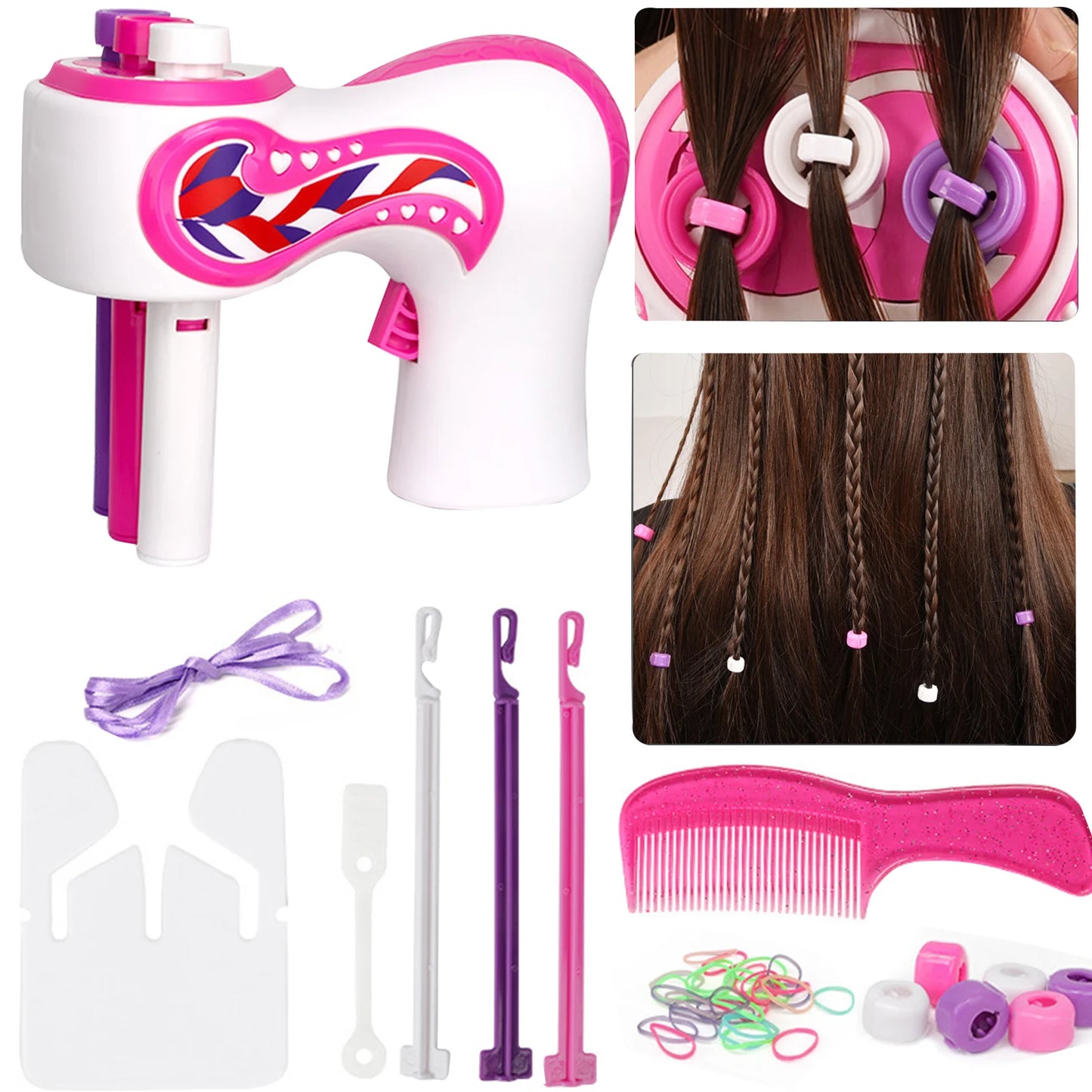 Automatic Hair Braiding Machine - Easy Home Hair Braiding Tool